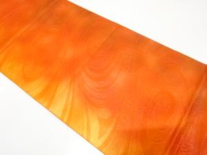 アンティーク　渦巻模様織り出し袋帯（材料）